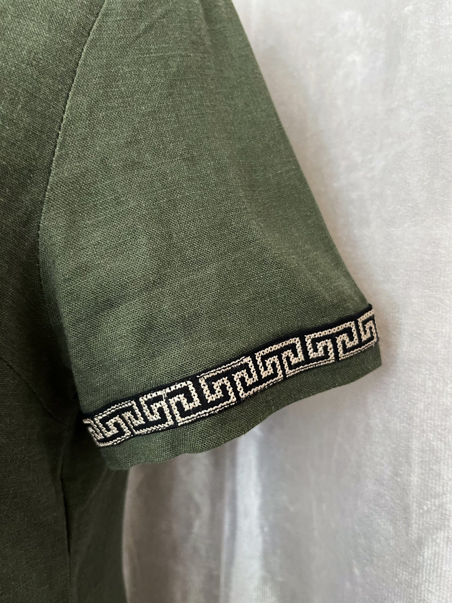 Chinese Qipao/Cheongsam khaki top ππ