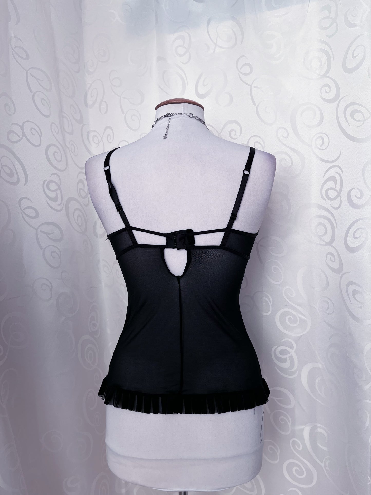 Whimsygoth mesh bustier top 🔮💜