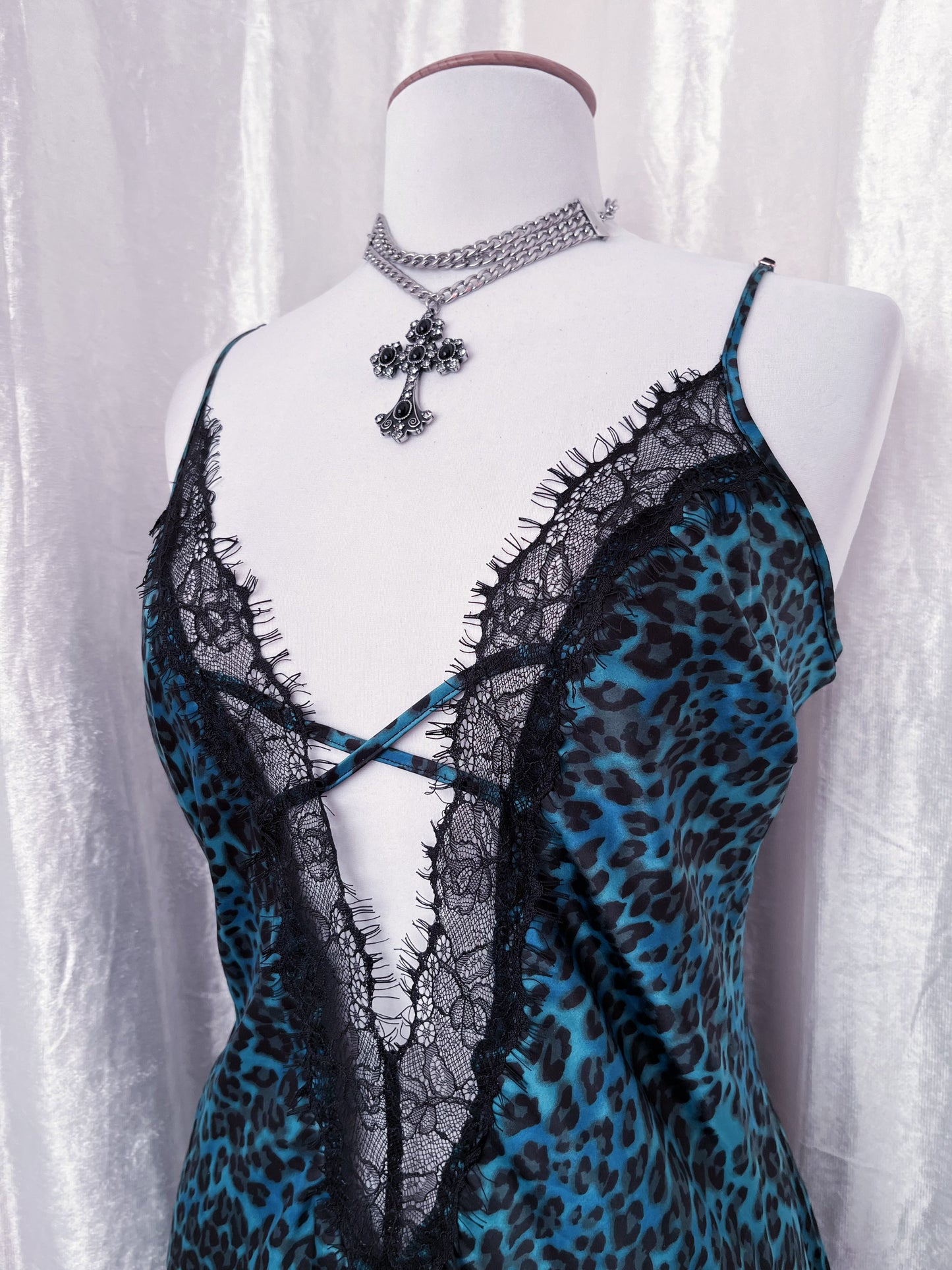 ♱Iconic hot leopard print nightgown♱