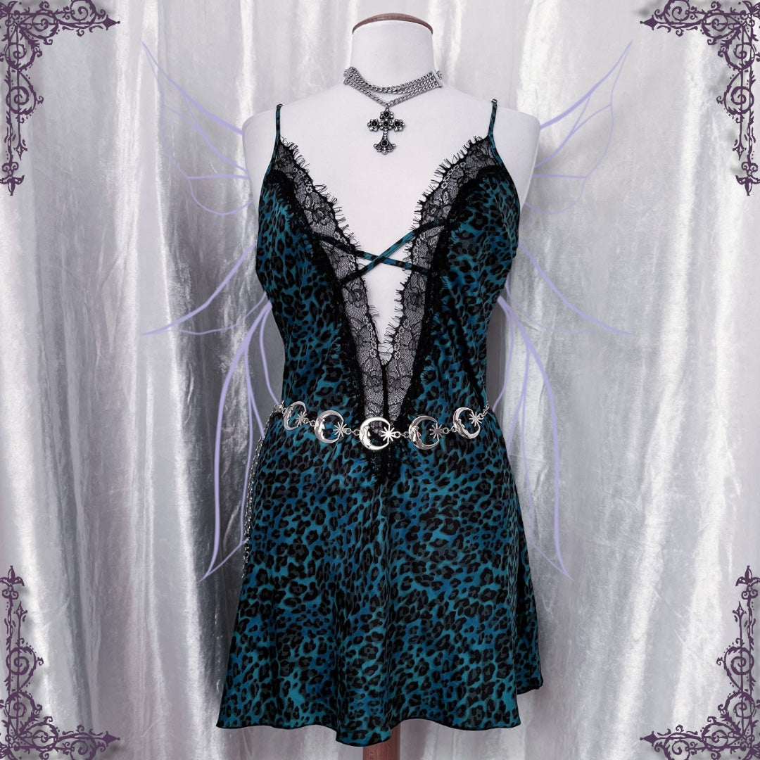 ♱Iconic hot leopard print nightgown♱