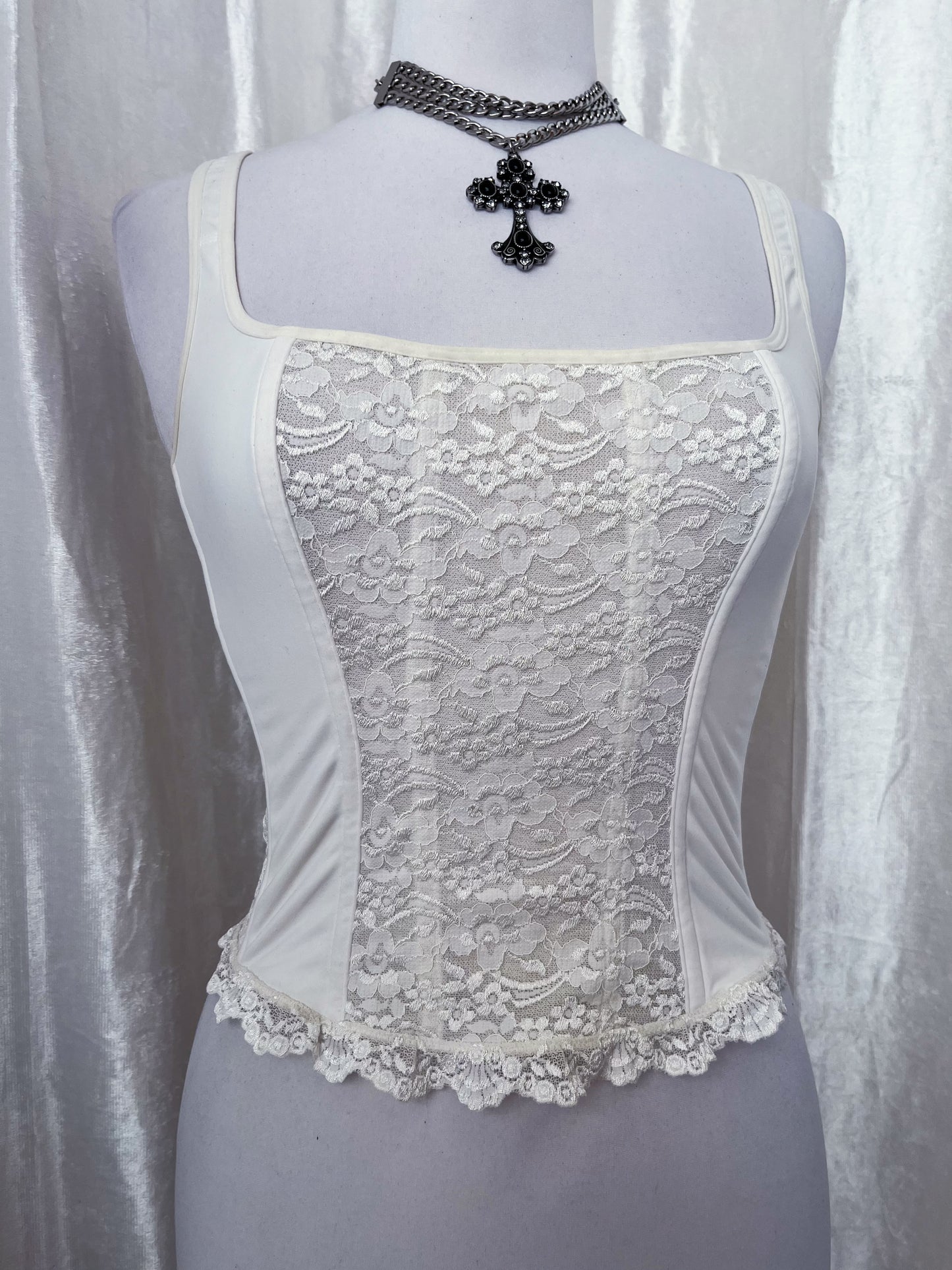 00’s Triumph angelic corset top