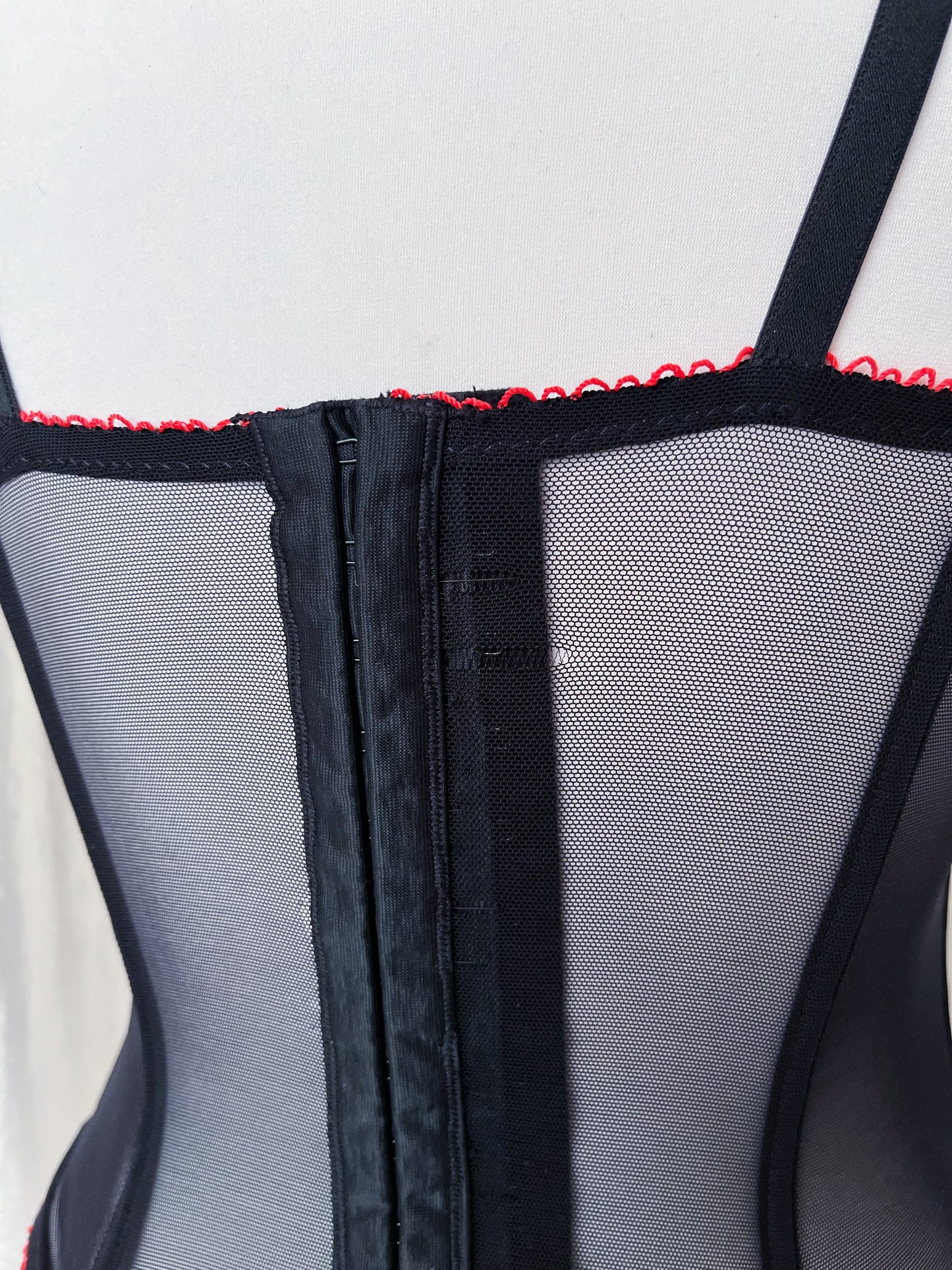 Dark fairy mesh corset top 🌹