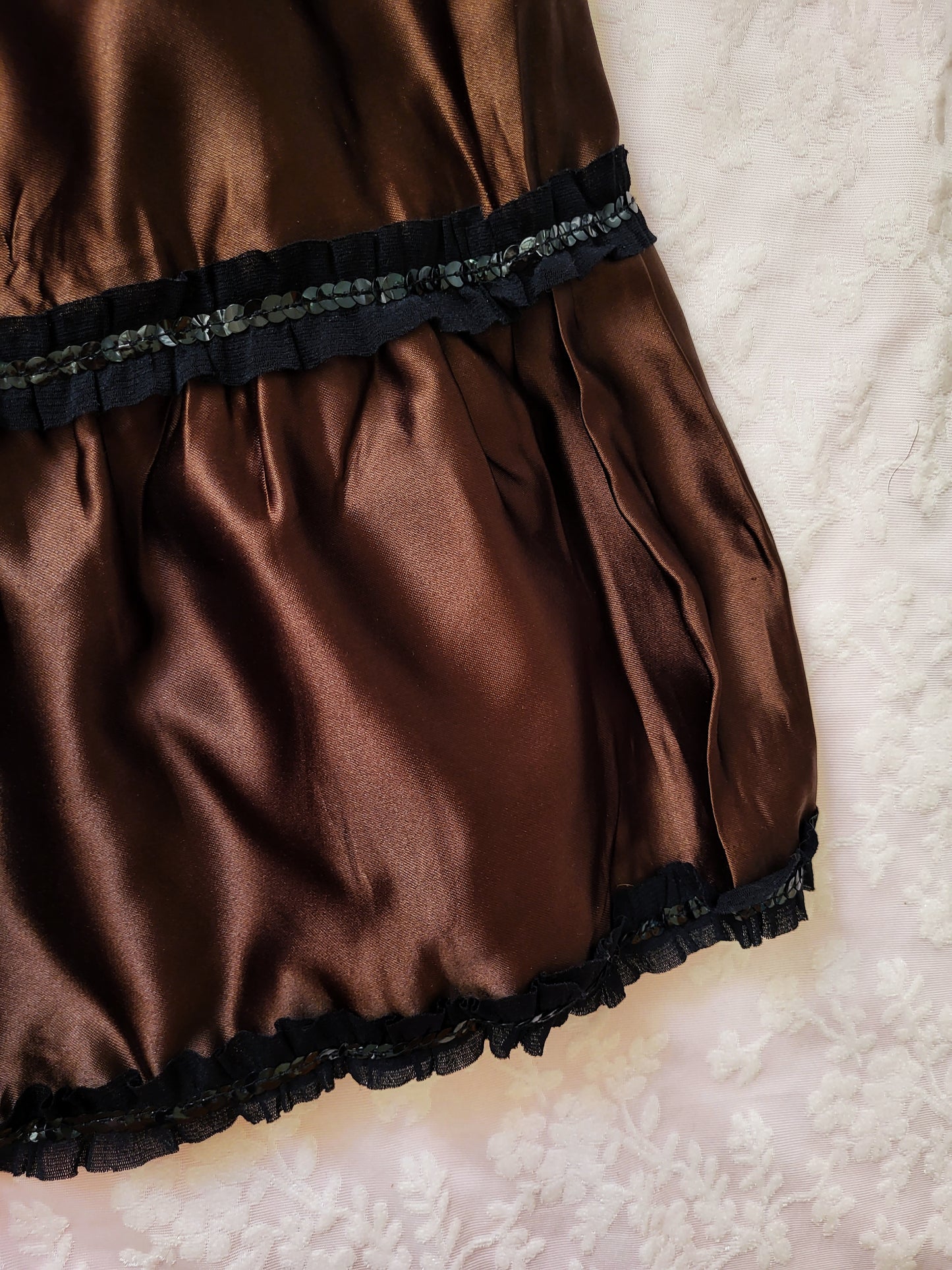00's brand new fairy satin skirt 🦋✨️