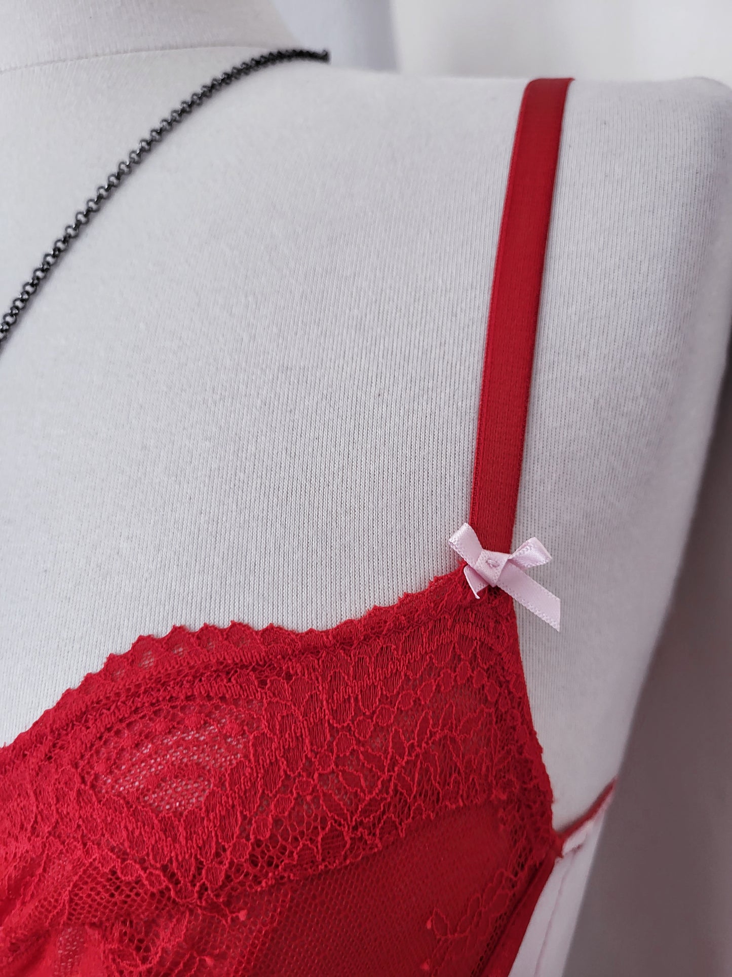 Pretty lingerie see-through crop corset ❣️🐇