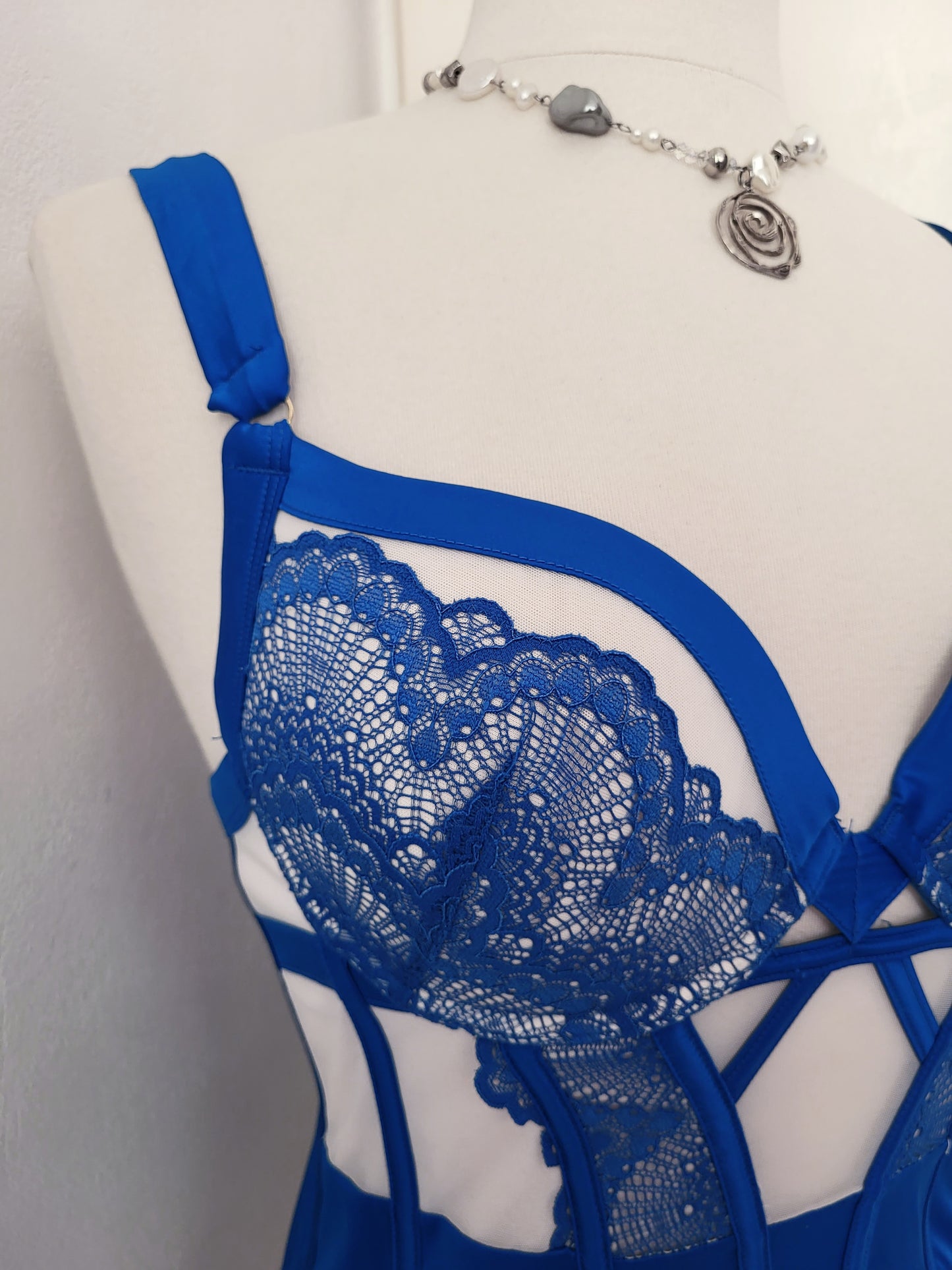 Mesmerising fairy blue & white corset 🧚🏼♂️