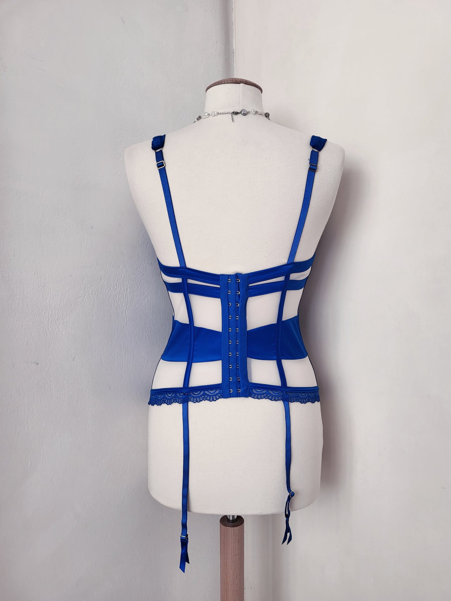 Mesmerising fairy blue & white corset 🧚🏼♂️