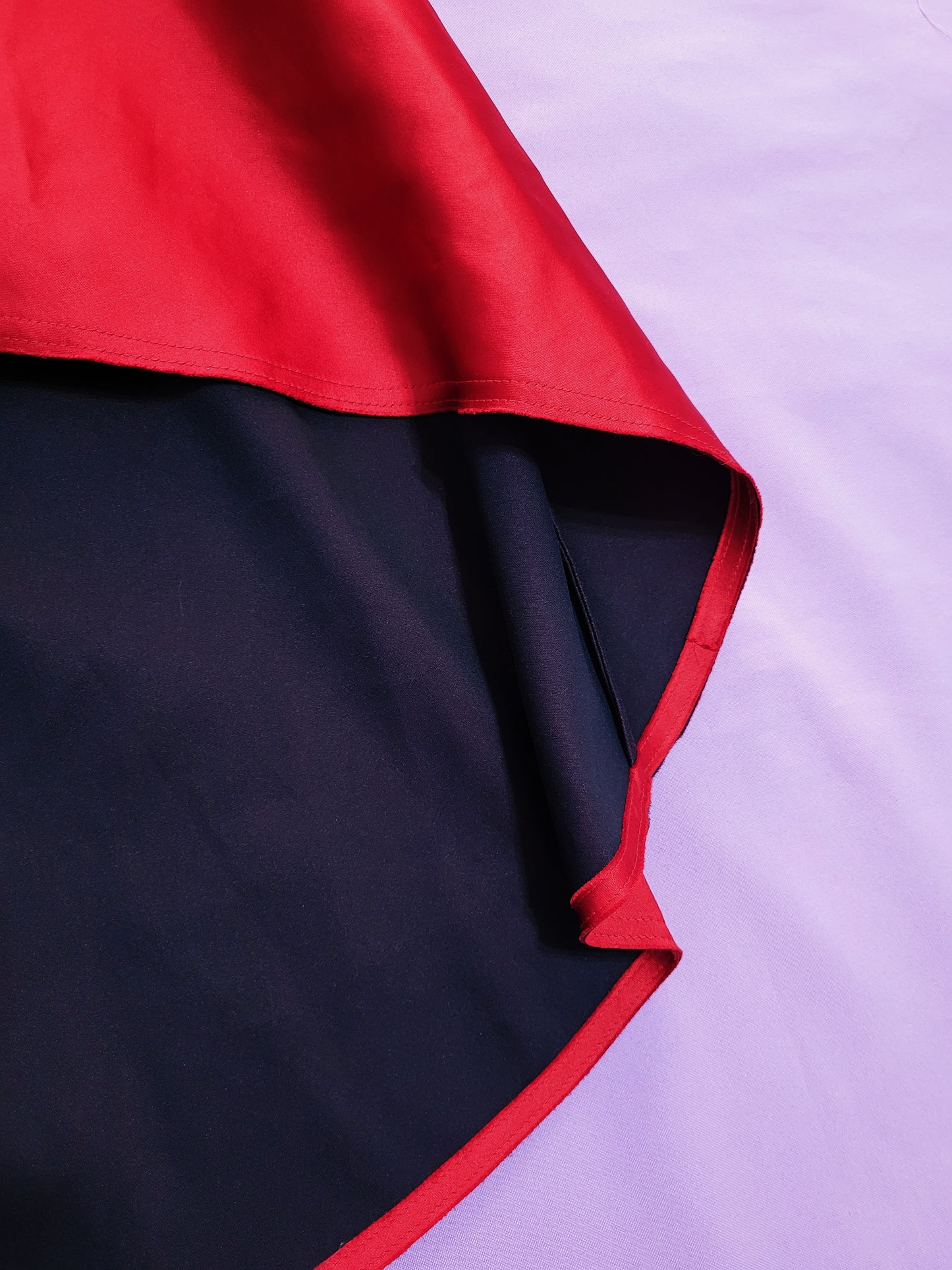 Gothic Red Saten Top