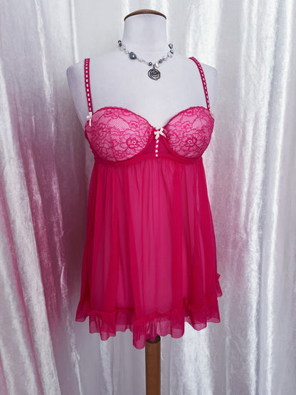 Cutest H&M coquette pink babydoll 🎀💕