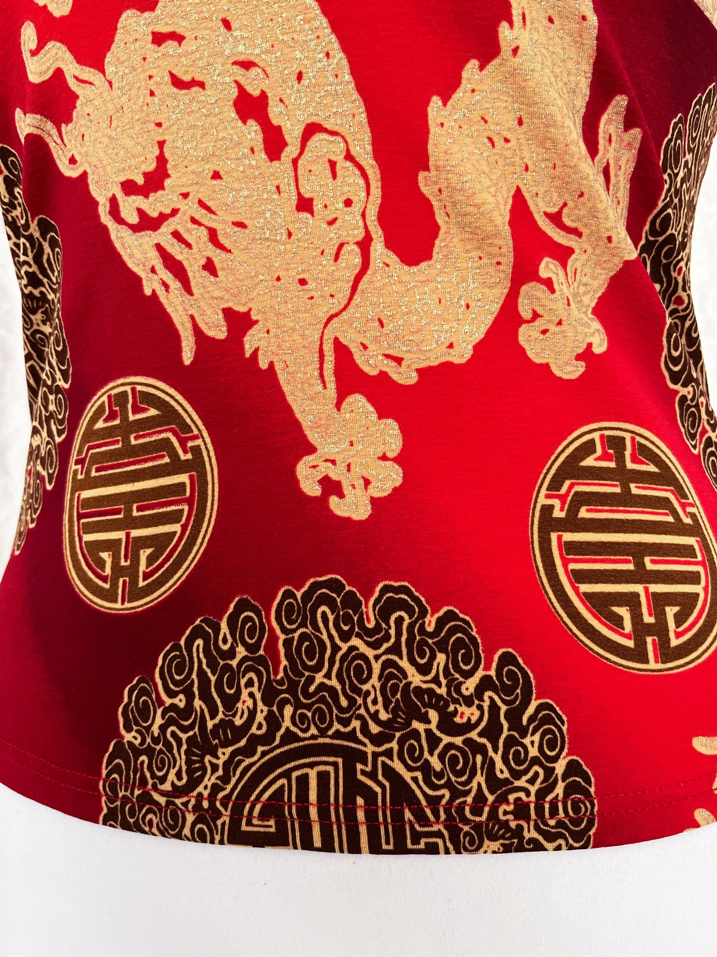 00's Orsay Asian style top 🐉