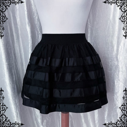 Dark coquette mesh skirt 🎀