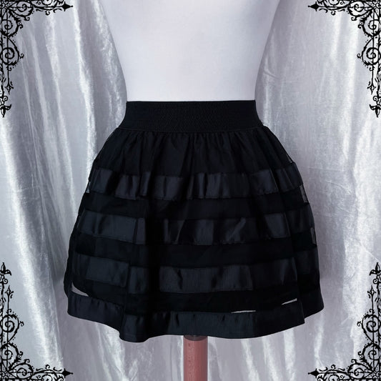 Dark coquette mesh skirt 🎀