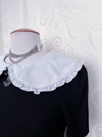 Killstar Ruby Lace Collar Top 🖤
