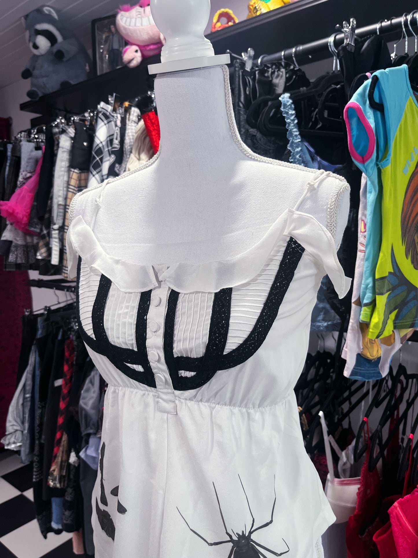 Crawlies REWORKED dark coquette cami top 🕸️🕷️