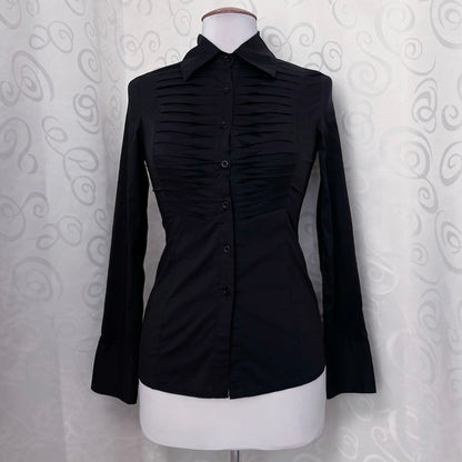 00’s Gothic military style shirt 🕷️🖤