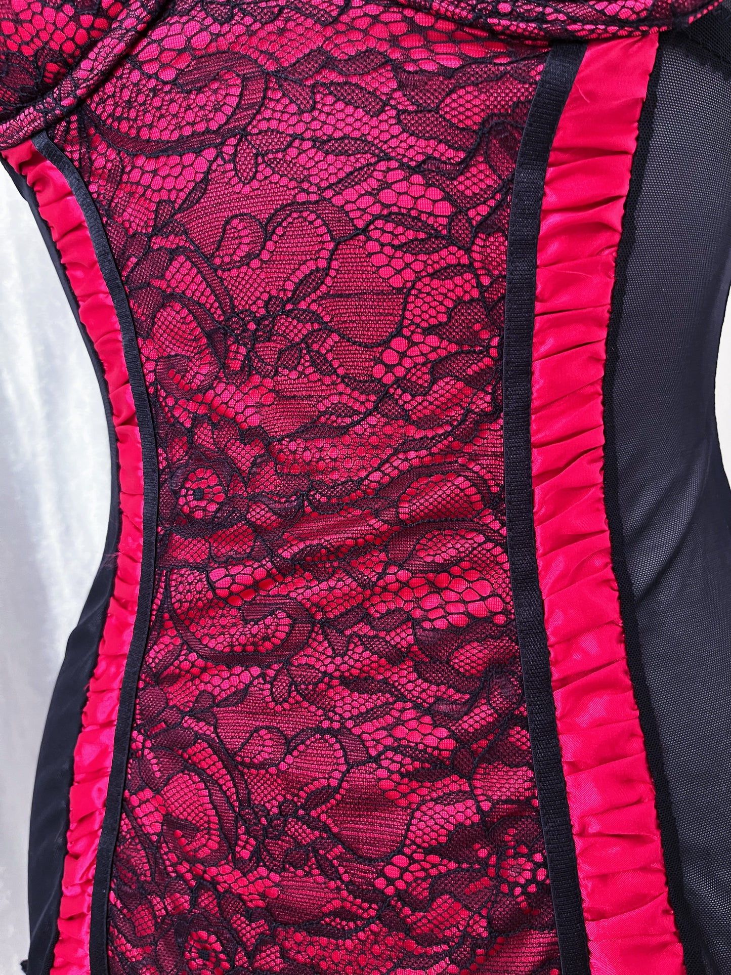Dark coquette mesh & lace babydoll 🎀
