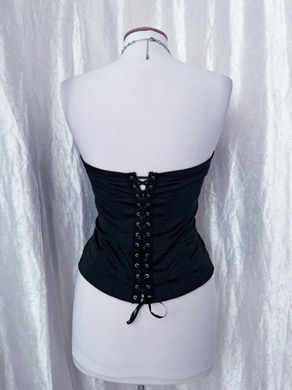 Gothic Lorsay striped corset 🕸️