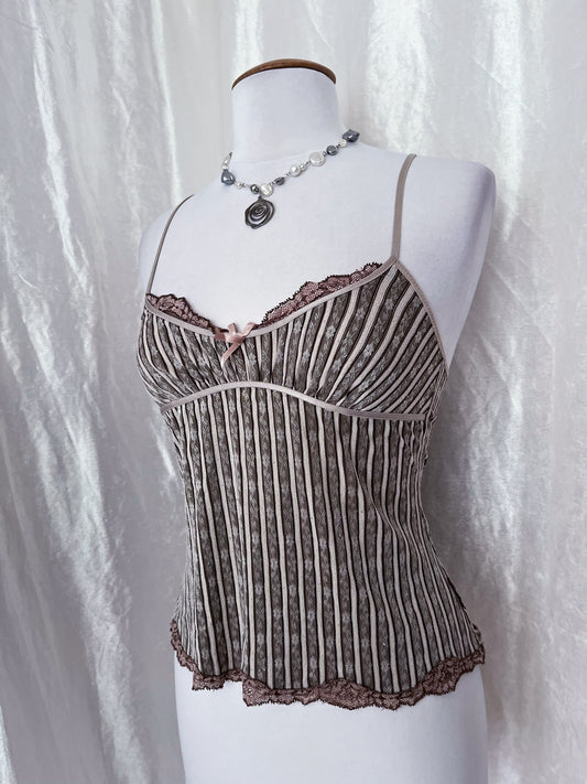 00’s coquette lingerie top 🎀✨