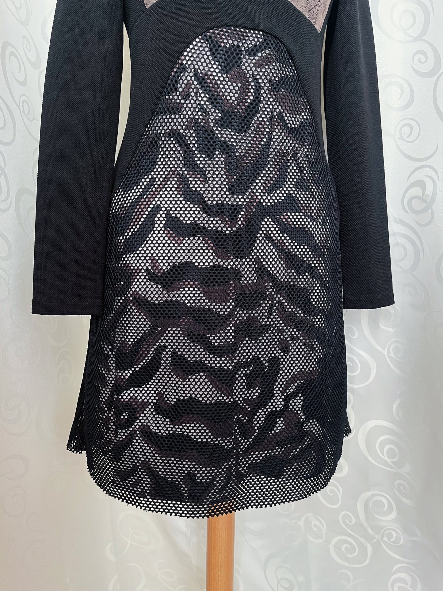 00’s SAVE THE QUEEN rare fishnet dress 🦇💜