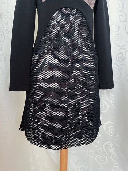 00’s SAVE THE QUEEN rare fishnet dress 🦇💜