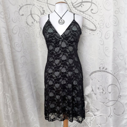 00’s deadstock brown fairy lace dress 🧚🏾🐌