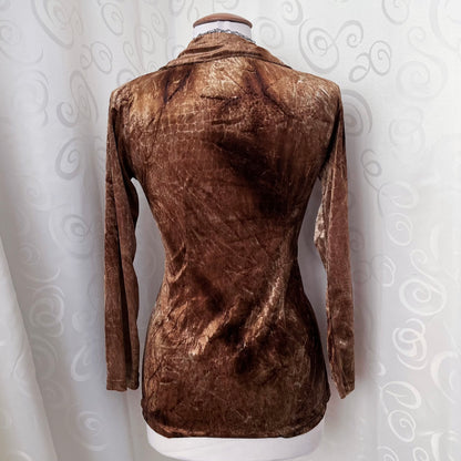 Vintage golden snake print cardigan/shirt ✨🐍⭐️