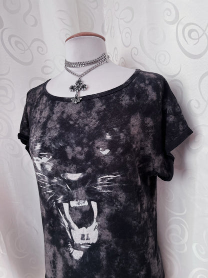00’s Xdye Tie Dye panther tee 🐈‍⬛