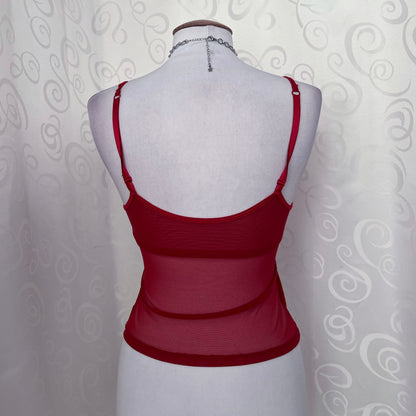 00’s hot vampire bustier top 🩸