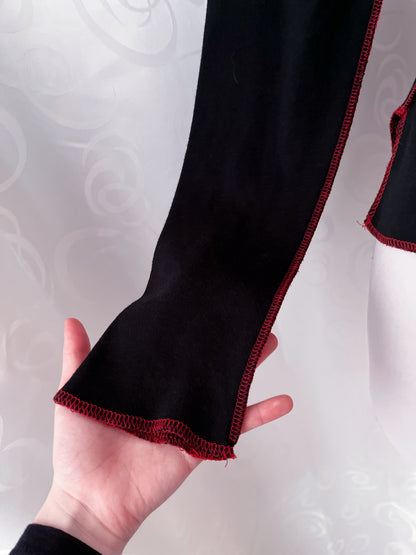 Spiral Direct iconic dragon cross top with red stitching details 🐉❤️