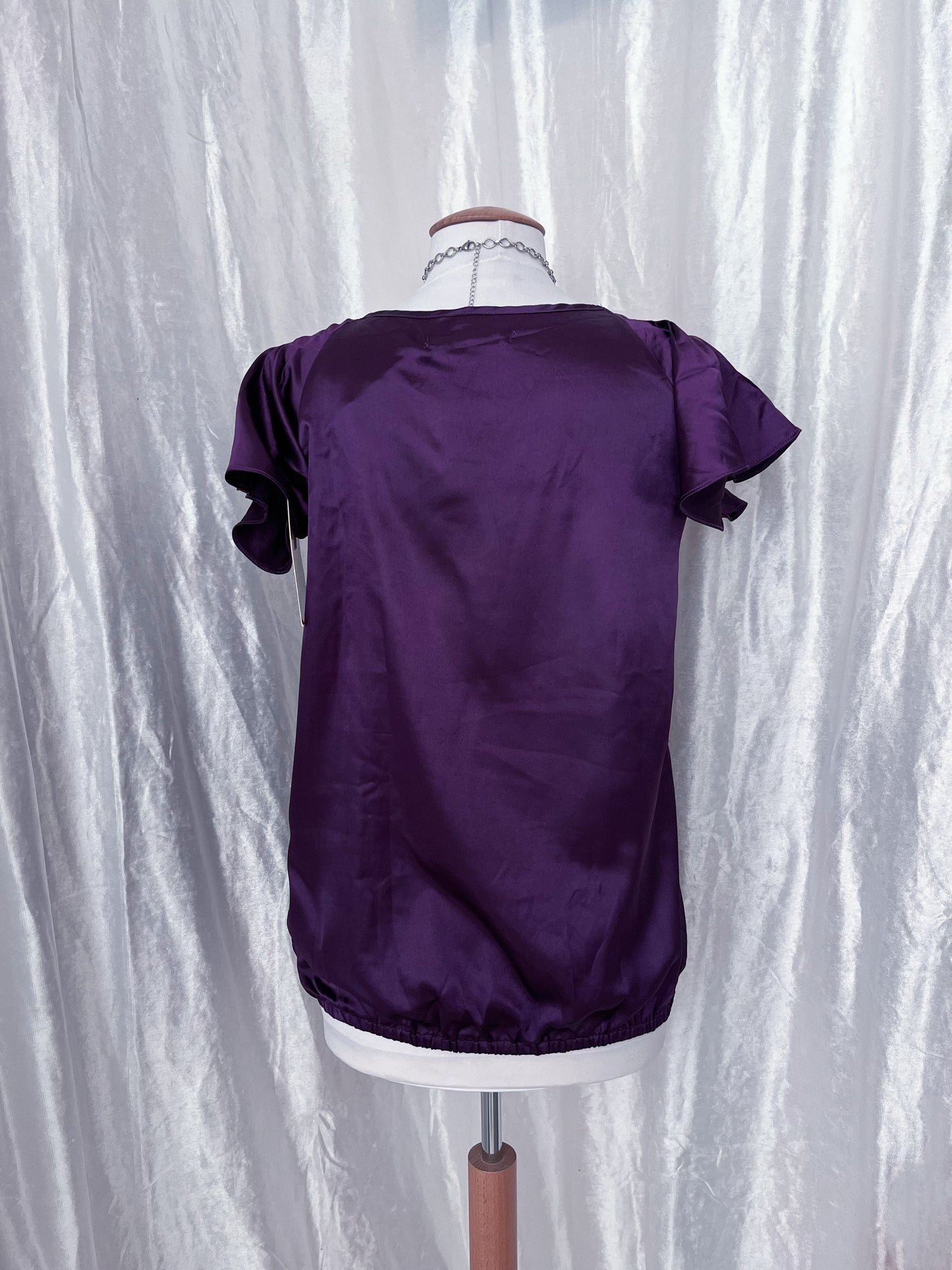 Fairy / Coquette saten purple top 💜