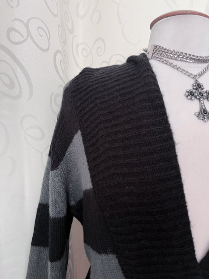 EDC emo striped sweater 💀