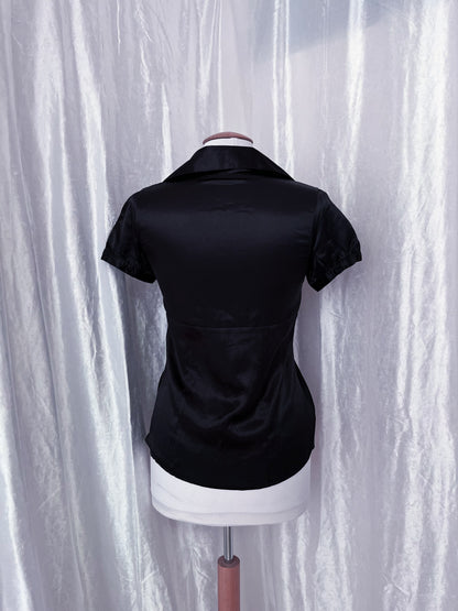 Atmosphere black gothic top 🖤