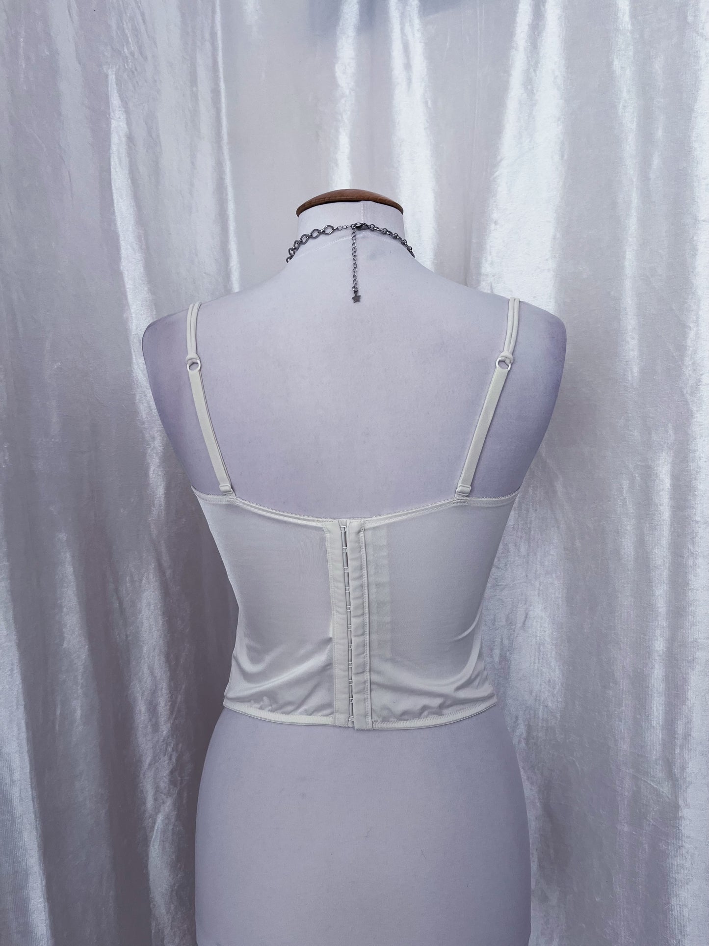 Angelic white corset top 🪽
