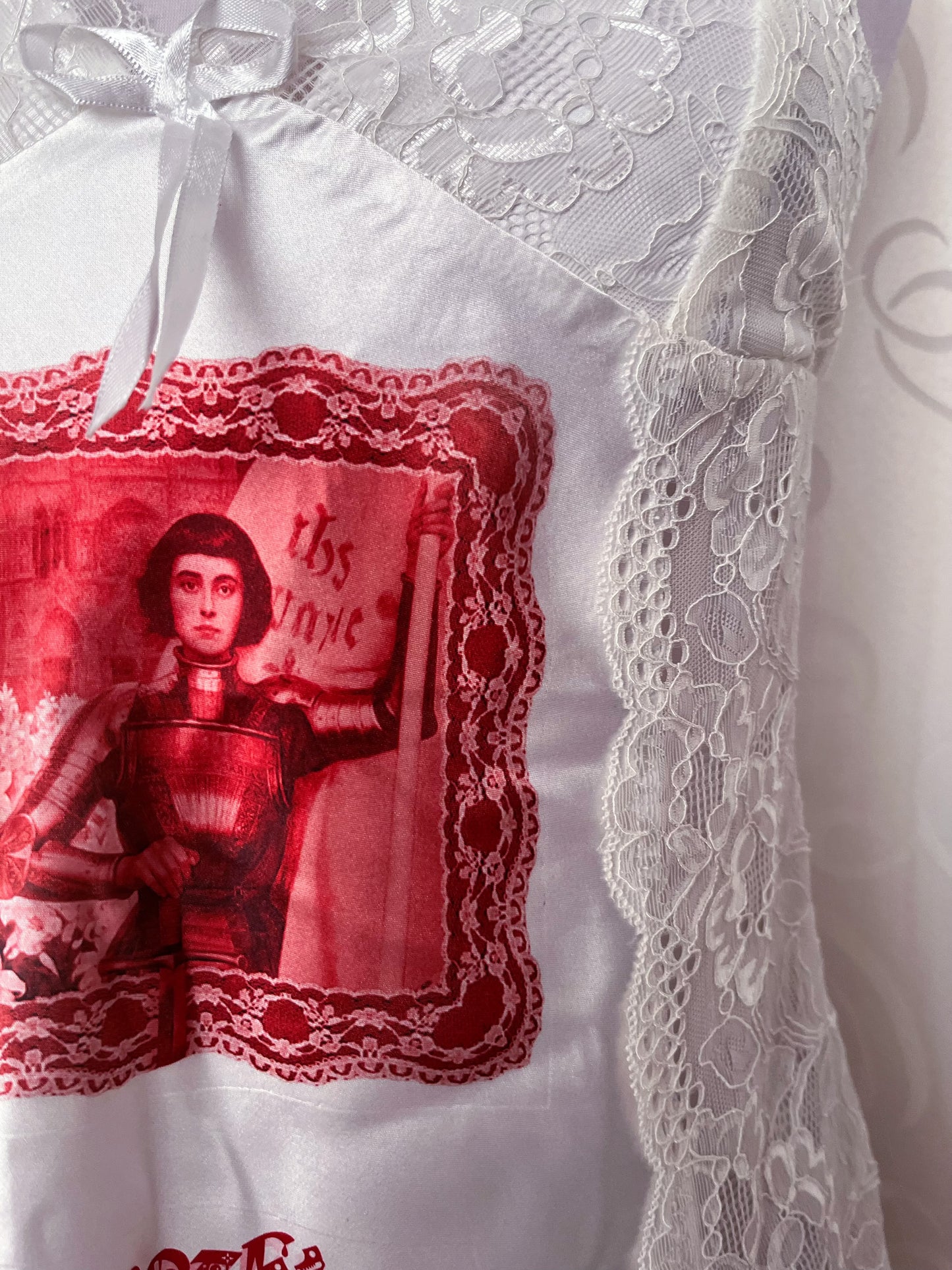 Joan of Arc: Fear Nothing REWORKED cami satin top with lace detail 🗡️🏹