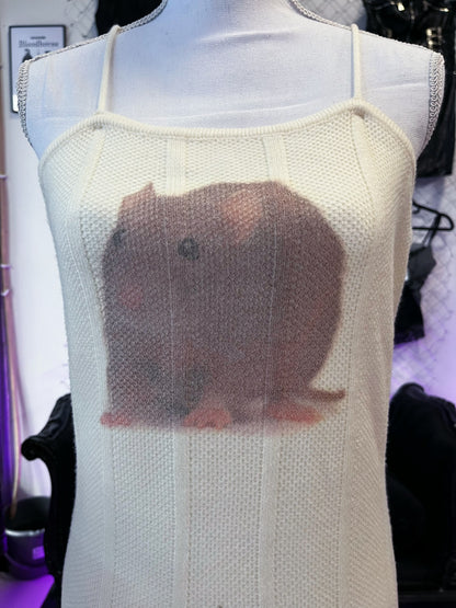 Rats REWORKED knit dress 🐀