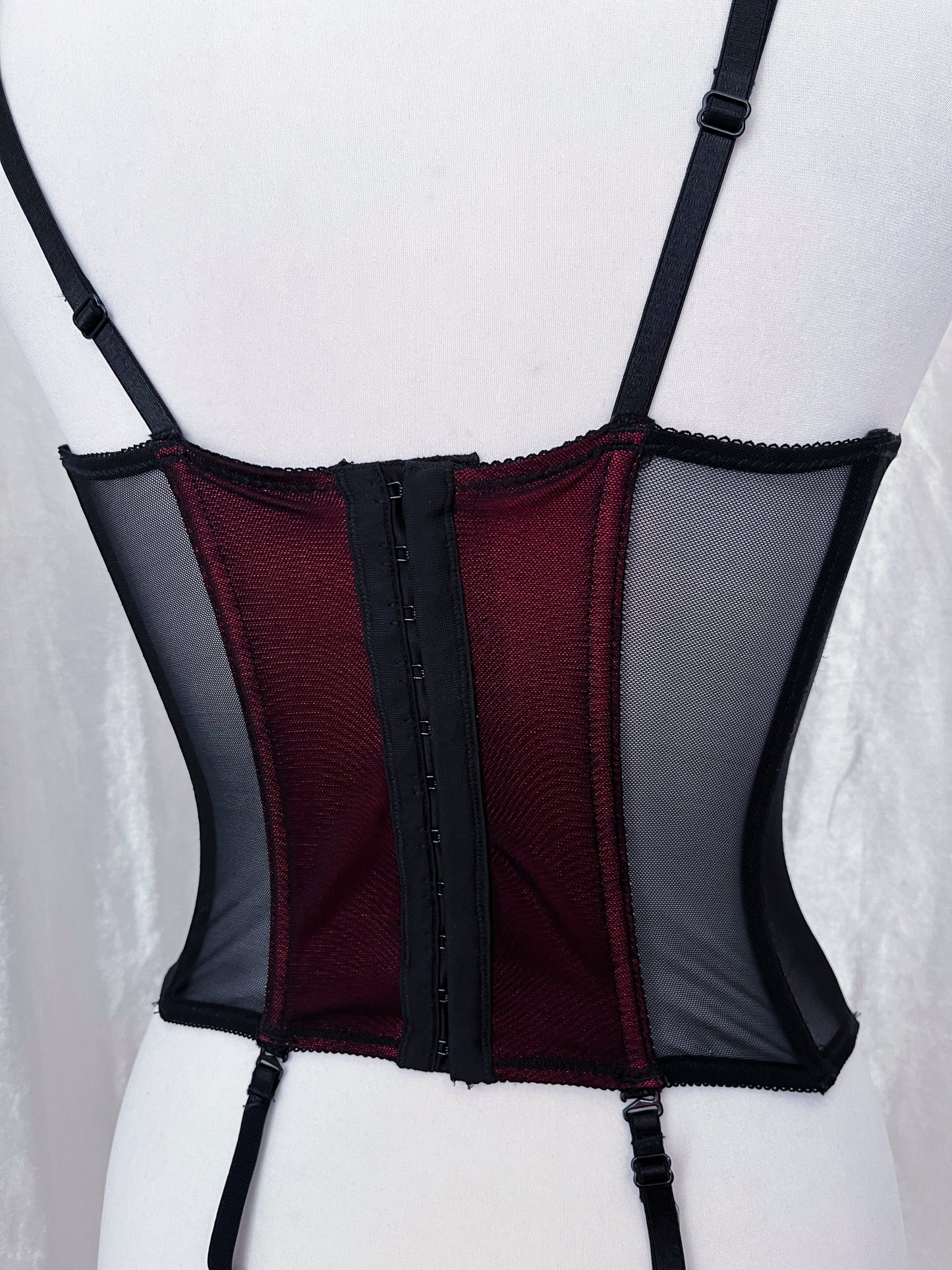 Vampire mesh corset top 🩸