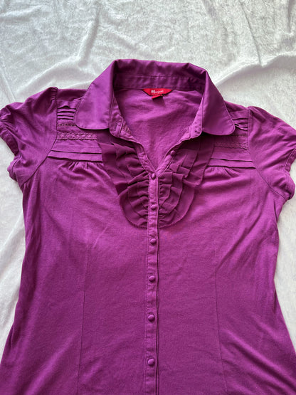 00’s Monsoon coquette pink top 🎀