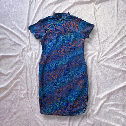 Amazing Grace asian colorful Qipao dress 🌜⭐️