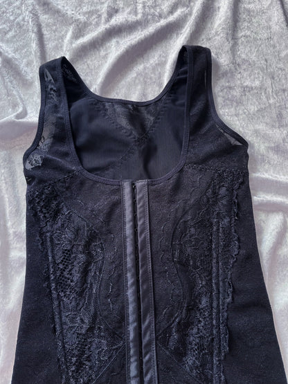 Alternative lace & mesh training corset 🕸️