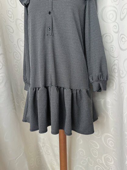 Gothic/Jirai Kei style checked dress 🖤🕷️