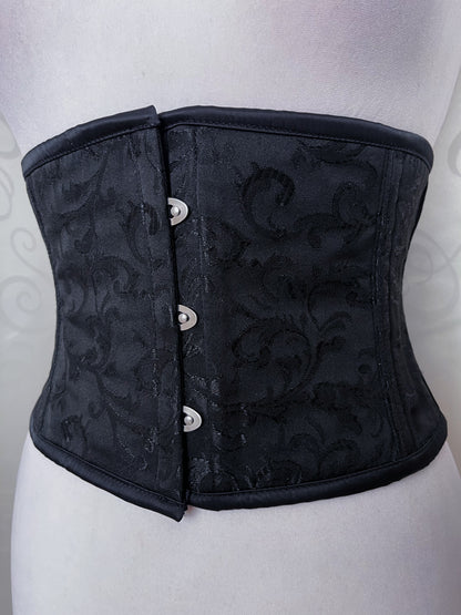 Dracula Black Brocade Waist Cincher 🖤