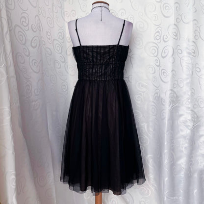 00's Espirit whimsygoth tulle dress 🌀🦇