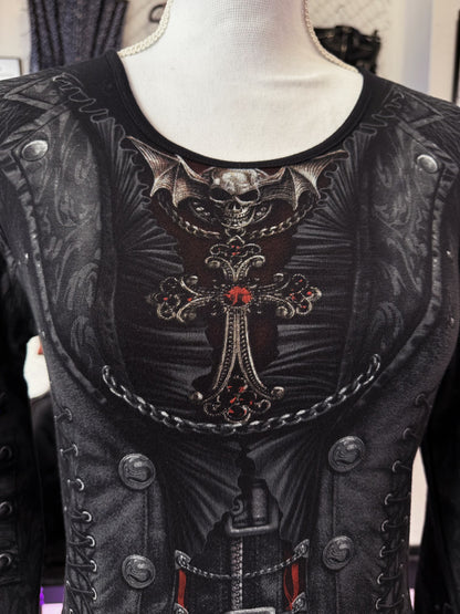 Spiral Direct Gothic vest print top🦇