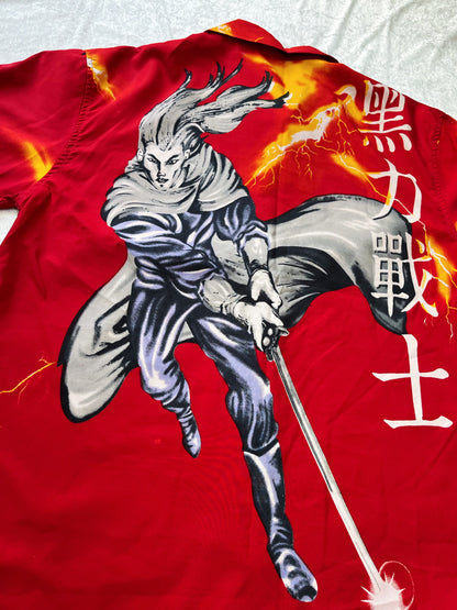 Insane vintage rare Samurai shirt 🍥🗡️