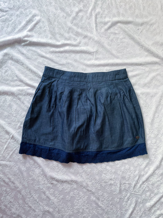 Cutest light blue skirt
