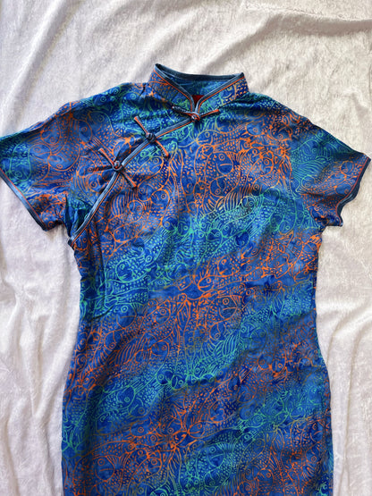 Amazing Grace asian colorful Qipao dress 🌜⭐️