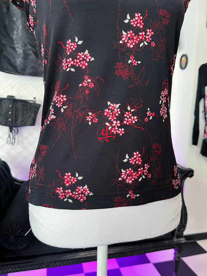 00’s Qipao style asian top 🍥