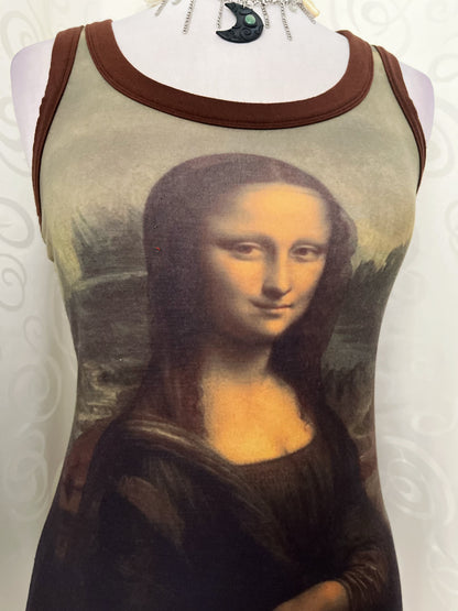 00’s Mona Lisa tank top 🖼️