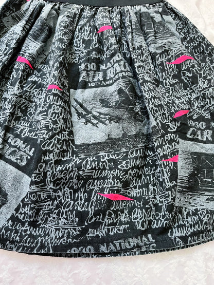 Iconic graphic skirt