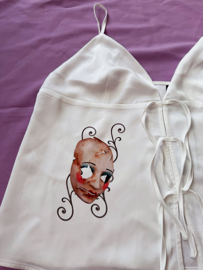 REWORKED Haunted Coquette top 🧸🫀🌀