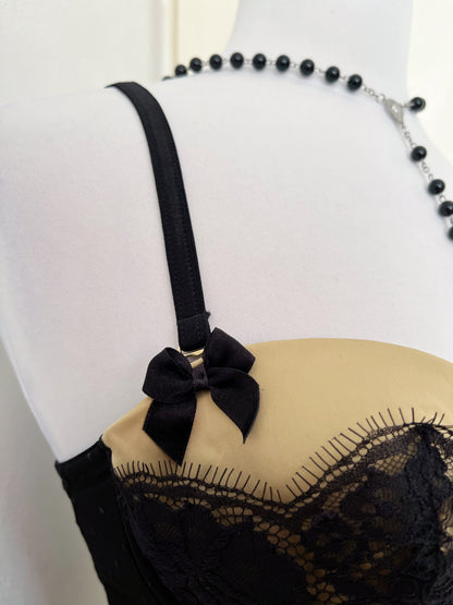 Gothic golden lace corset ✨